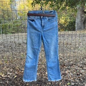 7 For All Mankind Light Blue Straight Leg Jeans